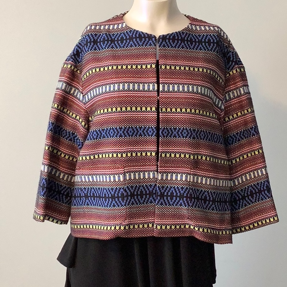 Weekend Max Mara Patterned Bolero Jacket